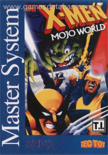 Cover X-Men - Mojo World for Master System II